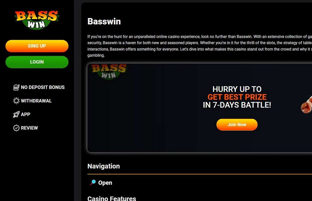 Bass Win Gambling Enterprise - Testimonial, New Rewards 2025